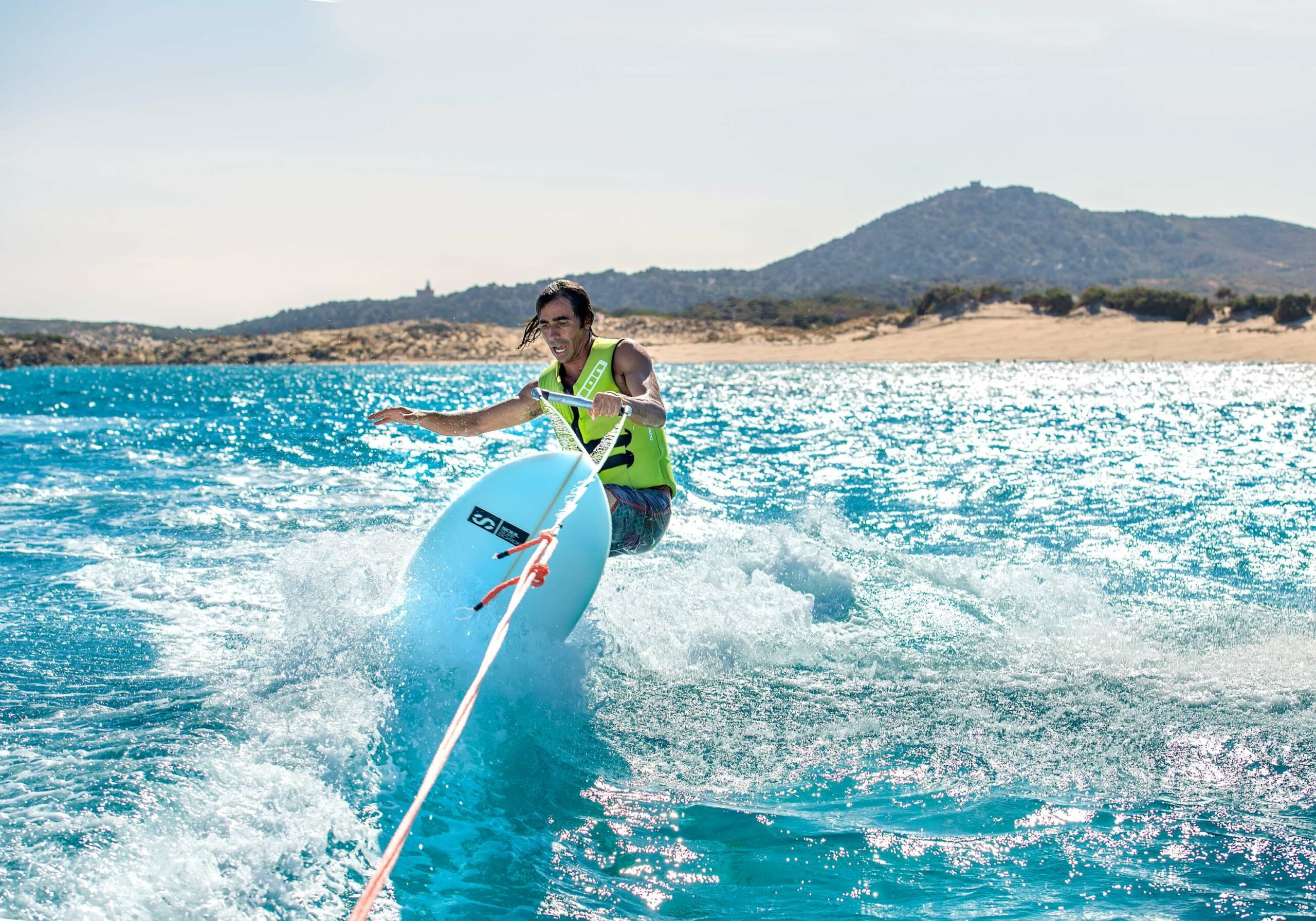 All kinds of surfing, all the thrills of the sea - Chia Laguna Resort in  Sardegna, image size:2560x1792